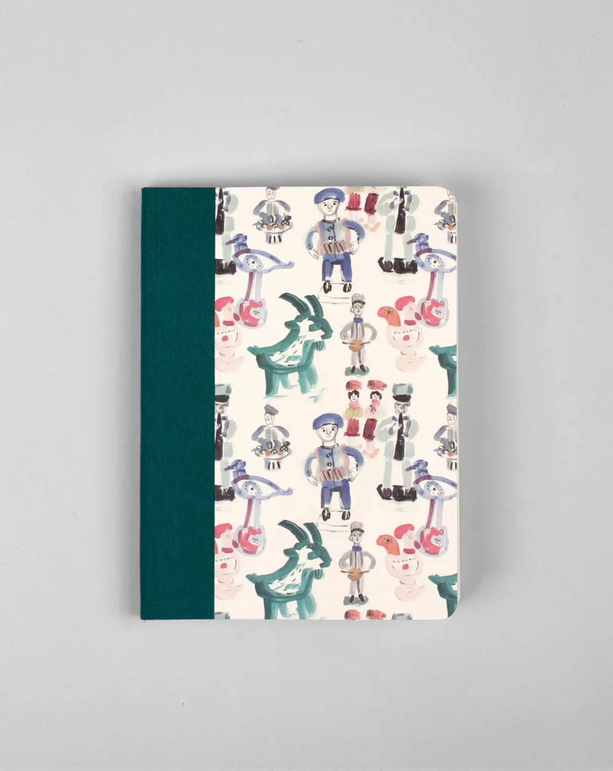 Caderno Bonecos de Barro de Barcelos e Estremoz, com desenho de Bela Silva, A Vida Portuguesa, €9,95