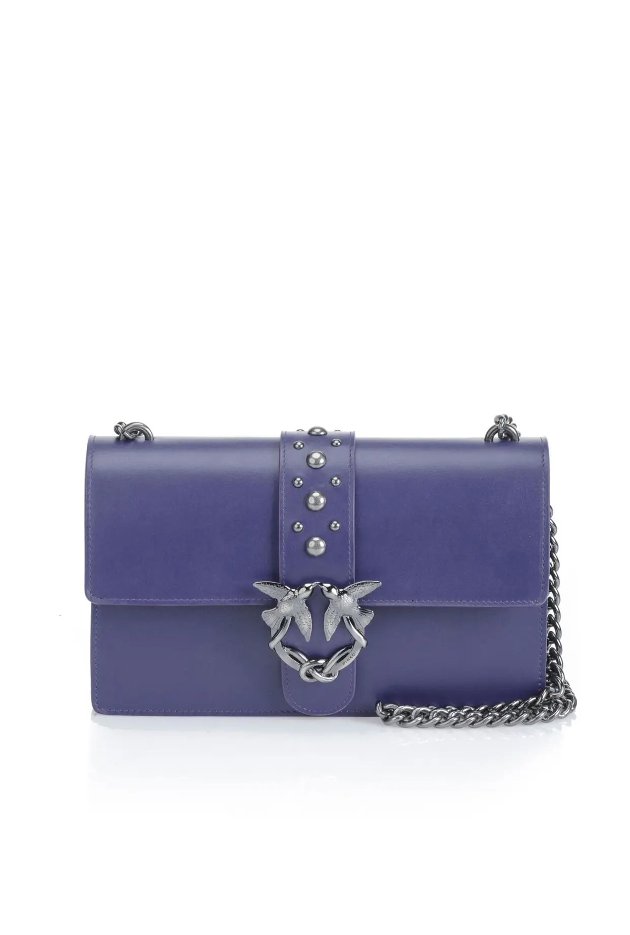 Mala Love Bag com tachas, Pinko, €310 (€248, preço em saldo)