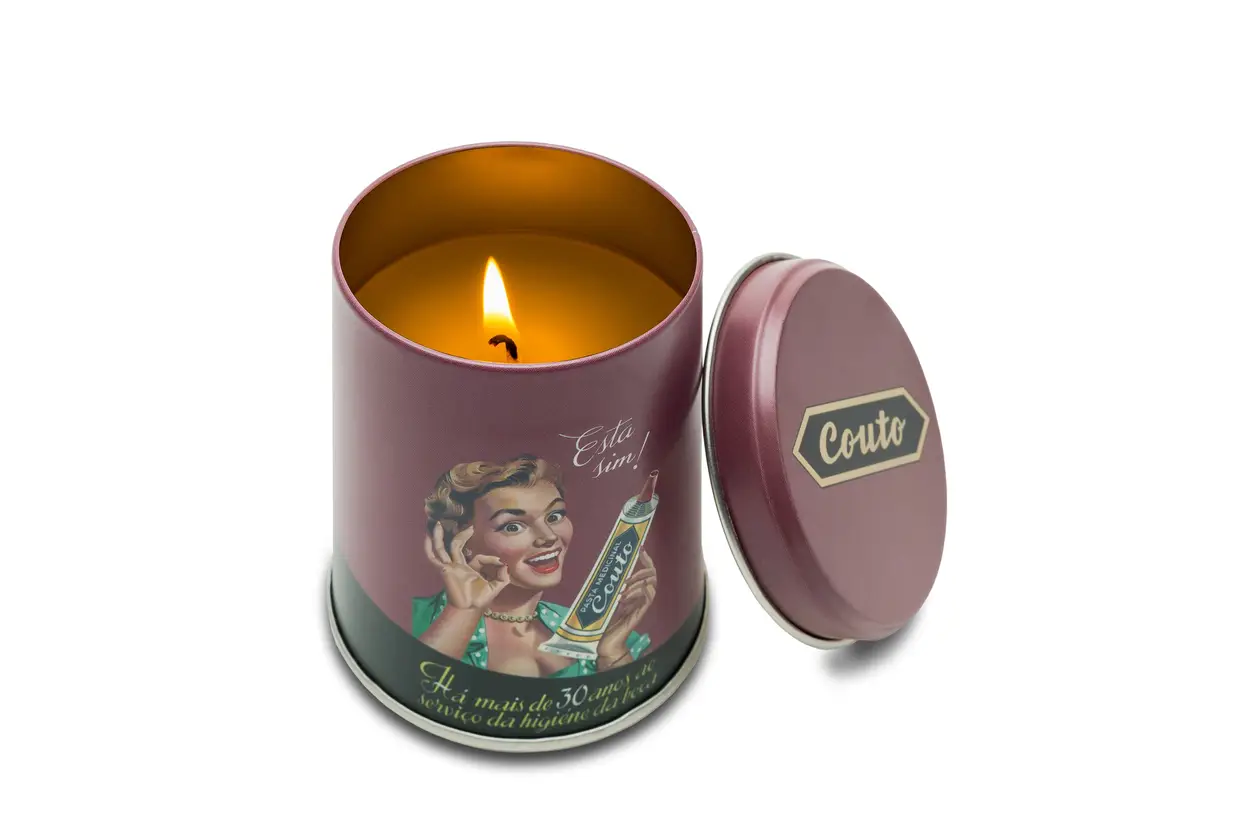 Vela aromática para a casa, à venda desde dezembro passado