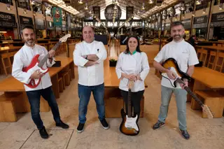 Henrique Sá Pessoa, Vítor Sobral, Marlene Vieira e Alexandre Silva são alguns dos chefes que vão estar presentes na nova área de restauração do Time Out Market Rock in Rio,