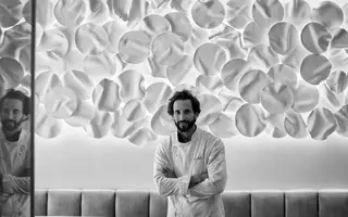 O chefe José Avillez, no restaurante Belcanto, em Lisboa, com duas estrelas Michelin