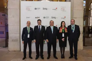 Jorge Portugal, Manuel Caldeira Cabral, Francisco Lacerda, Ana Lehmann e Claudio Roveda