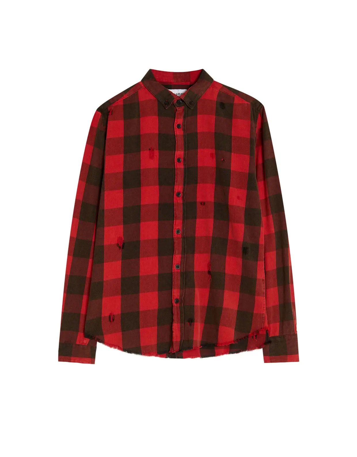 Camisa aos quadrados, Pull&Bear, €19,99