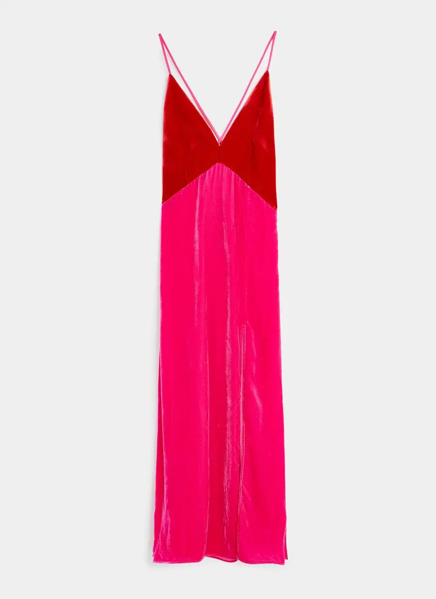 Vestido bicolor, Uterqüe, € 129