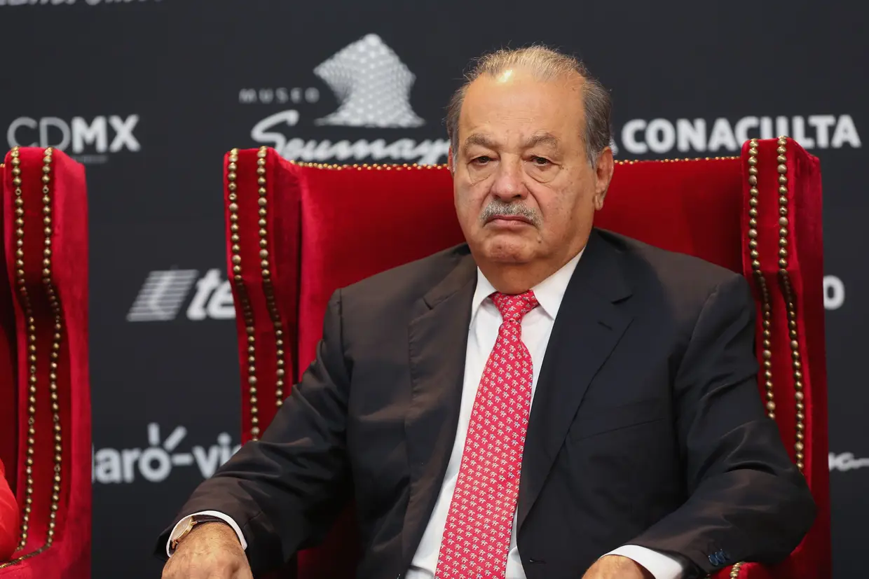 7- Carlos Slim Helu e família – O império do homem mais rico do México e que controla a America Movil está avaliado em 67,1 mil milhões de dólares