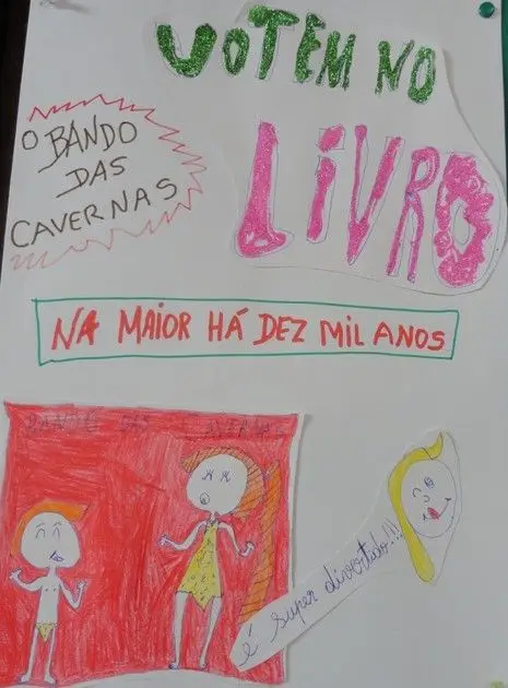 Cartaz «O Bando das Cavernas - Na Maior há 10 Mil Anos»
