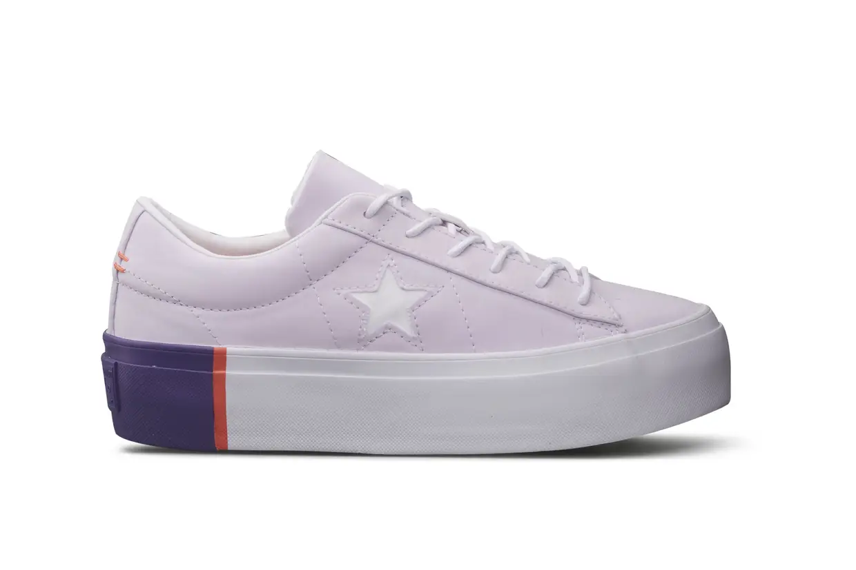 Ténis modelo One Star Platform Tri-Block, Converse, €85