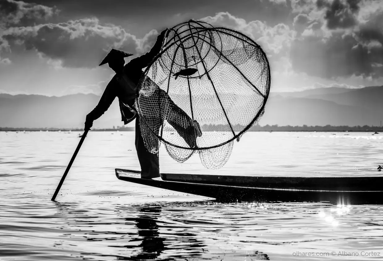 Inle fisherman.