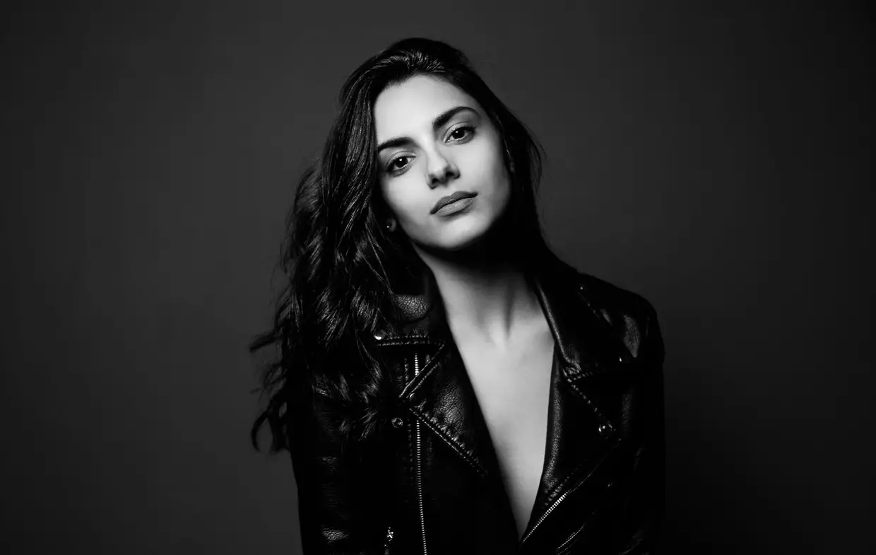 the leather coat