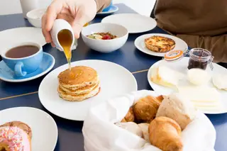 Há três menus de 'brunch' disponíveis no Chá das Cinco