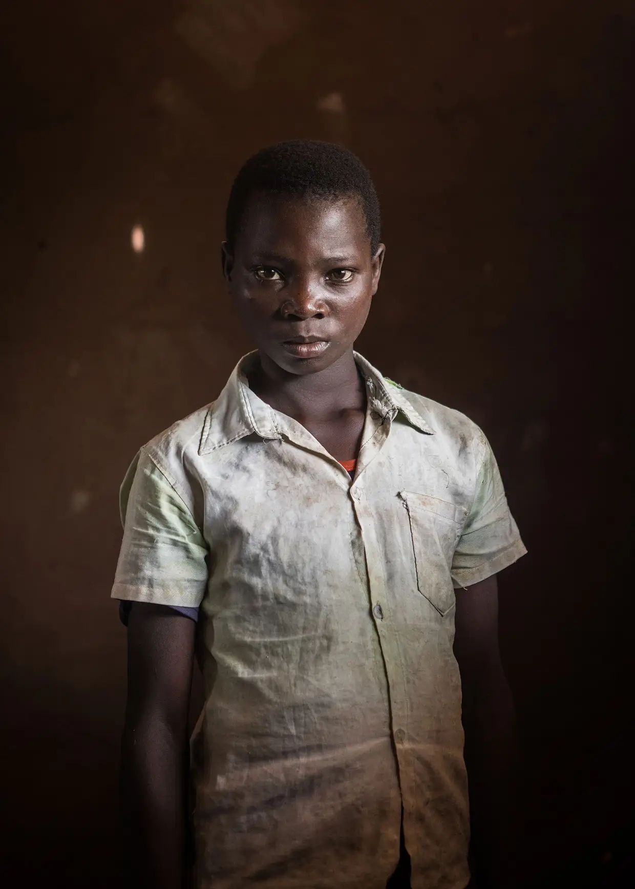 Sitónio Alfane, 14 anos, 5ª classe. Quer ser maquinista