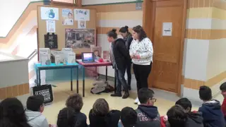 A apresentação de «Rosa Minha Irmã Rosa», de Alice Vieira, feita por alunos do 2.º ciclo