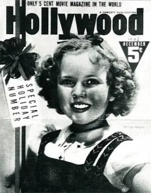 1938 - Shirley com o seu Hollywood Smile, criado por Dr. Charles Pinéus