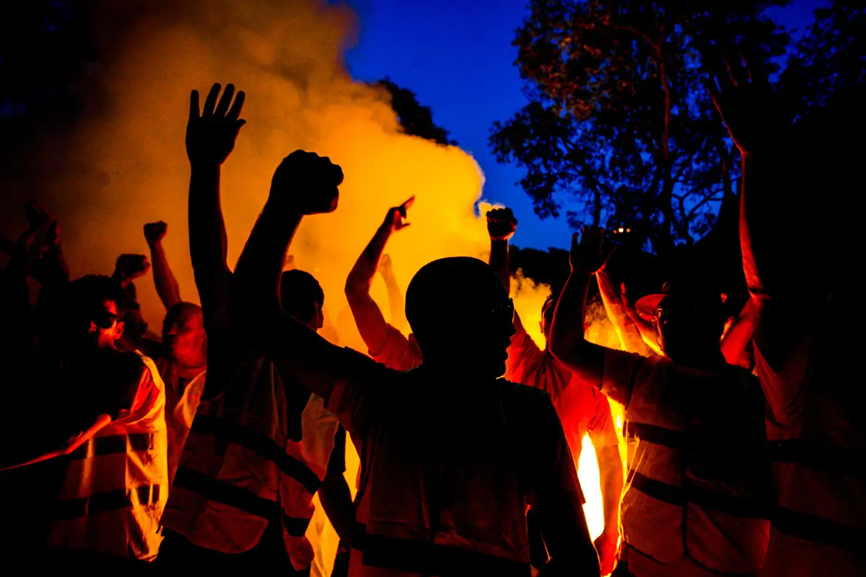 Manifestação em Belém, 2012