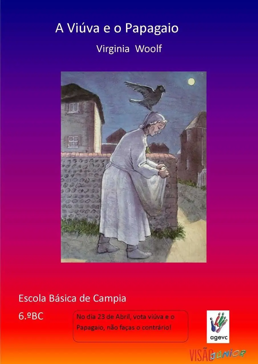 «A Viúva e o Papagaio» de Virginia Woolf