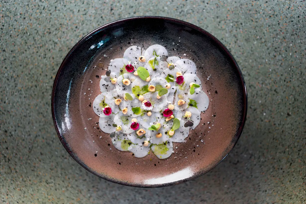 Carpaccio de vieiras