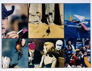 John Baldessari e o seu trabalho da cor em "Arrive", 1996