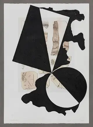 "The Fossil Suite" é uma das séries inéditas presente neste exposição