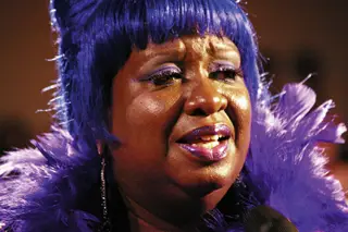 Pat “Mother Blues” Cohen, cantora norte-americana que, aos 61 anos, é uma encarnação do espírito original dos blues