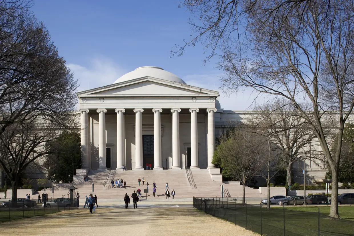 10. National Gallery of Art (Washington D.C., EUA) – Fundado em 1937, tem uma grande coleção de pintura e escultura ocidentais.