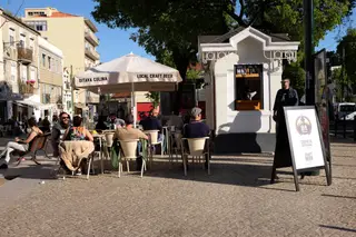 No quiosque da Oitava Colina, há cervejas artesanais