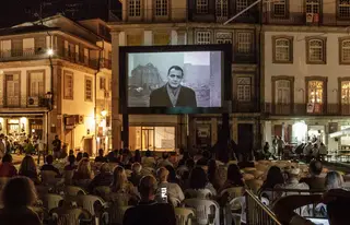 Todas as noites haverá cinema ao ar livre, na Praça D. Duarte