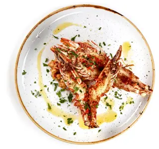 Camarão com açordinha de marisco no Hápetite, o novo restaurante de Faro