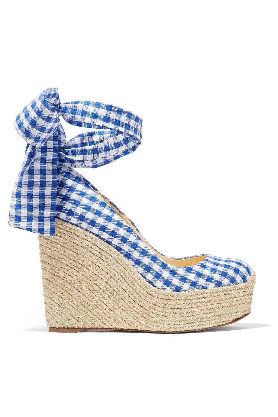 Alpercatas Barbaria Zeppa. Christian Louboutin no Net-a-porter, €575