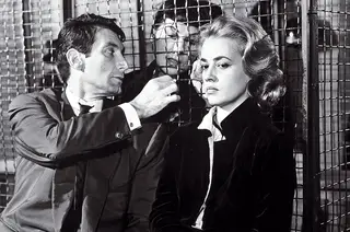 Charles Denner e Jeanne Moreau no filme de 1958