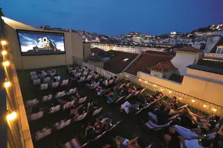As noites de cinema no Topo Chiado, em Lisboa