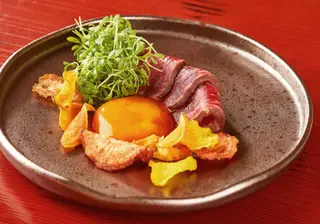 A ementa do Kanazawa divide-se em menus de cinco, sete, oito e nove pratos