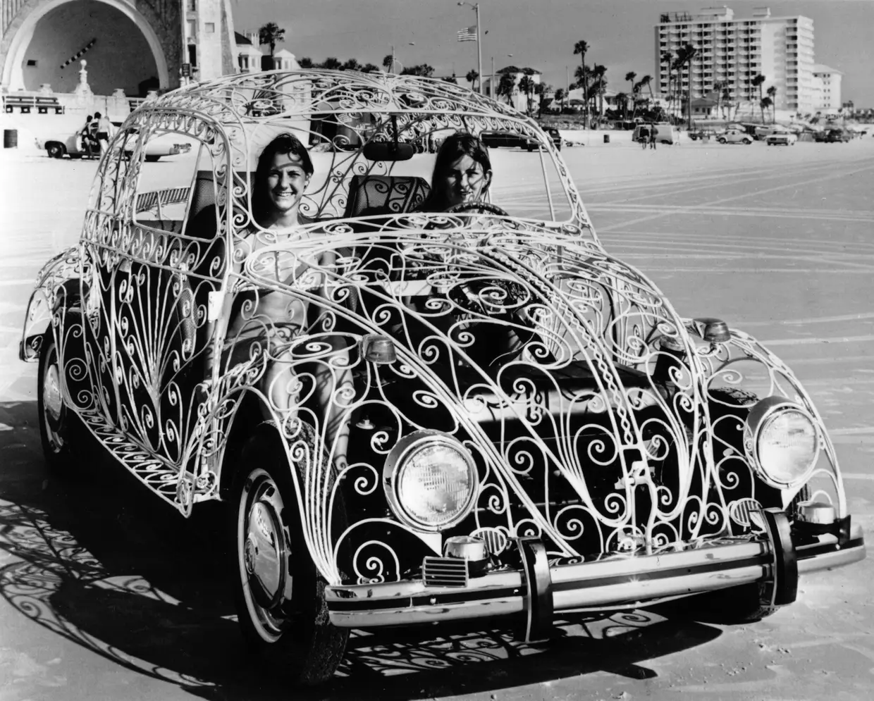 Carro customizado, nos EUA, em 1972