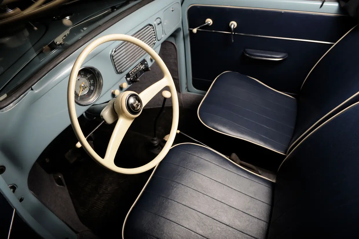 Interior de um modelo de 1957