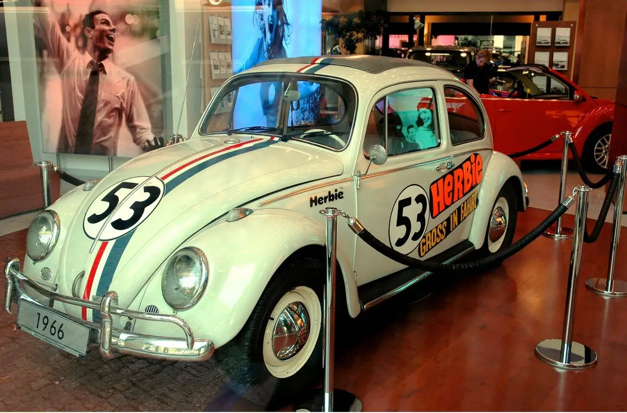 E o famoso Herbie, "protagonista" de seis filmes da Disney