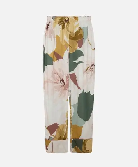 Calças estampado floral, Oysho, €19,99