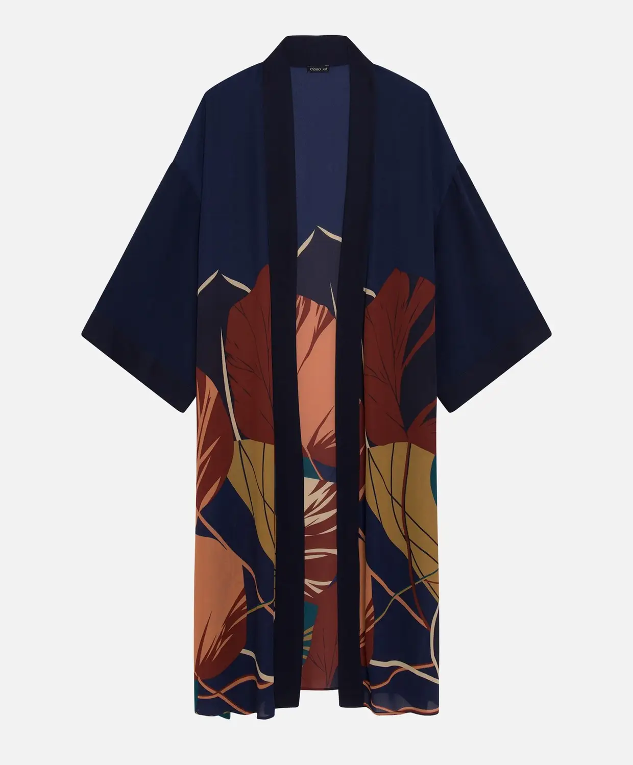 Robe com estampado folhas, Oysho, €35,99