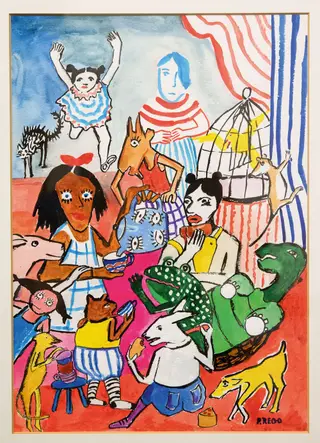 Paula Rego - Um guache falsificado de uma das pintoras portuguesas mais conhecidas. Foi colocado numa casa de penhores, tendo o burlão recebido 24 mil euros. Posteriormente, esteve no catálogo de uma leiloeira