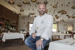 O chefe Miguel Laffan, do L' And, com uma Estrela Michelin, é o anfitrião do Rota das Estrelas