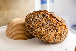 O pão de sementes do Crouton, na Rua de São Bento