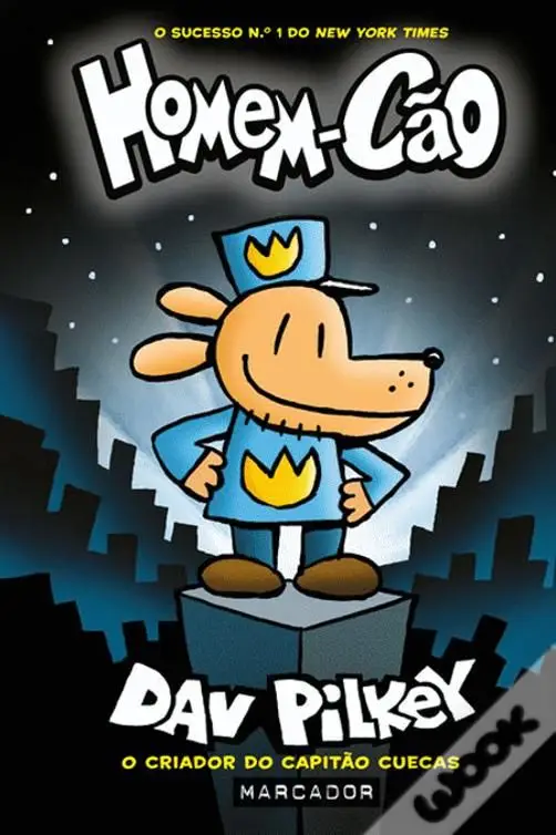 'Homem Cão', de Dav Pilkey