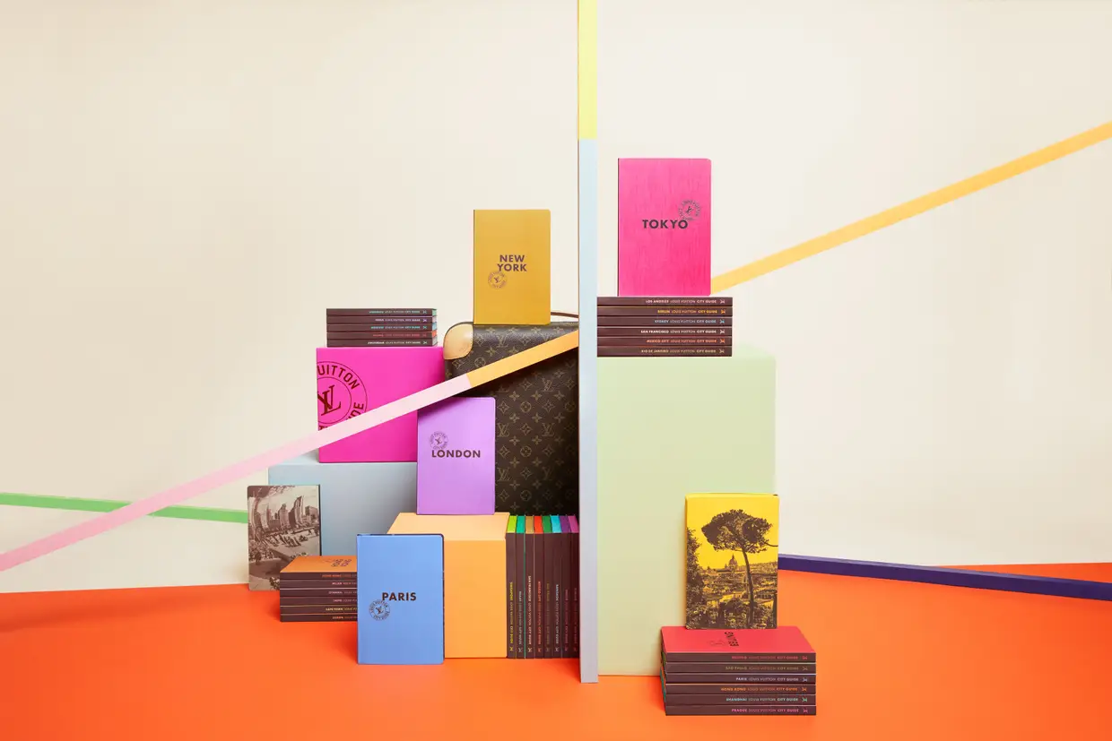Os guias de cidade da Louis Vuitton são publicados desde 1998