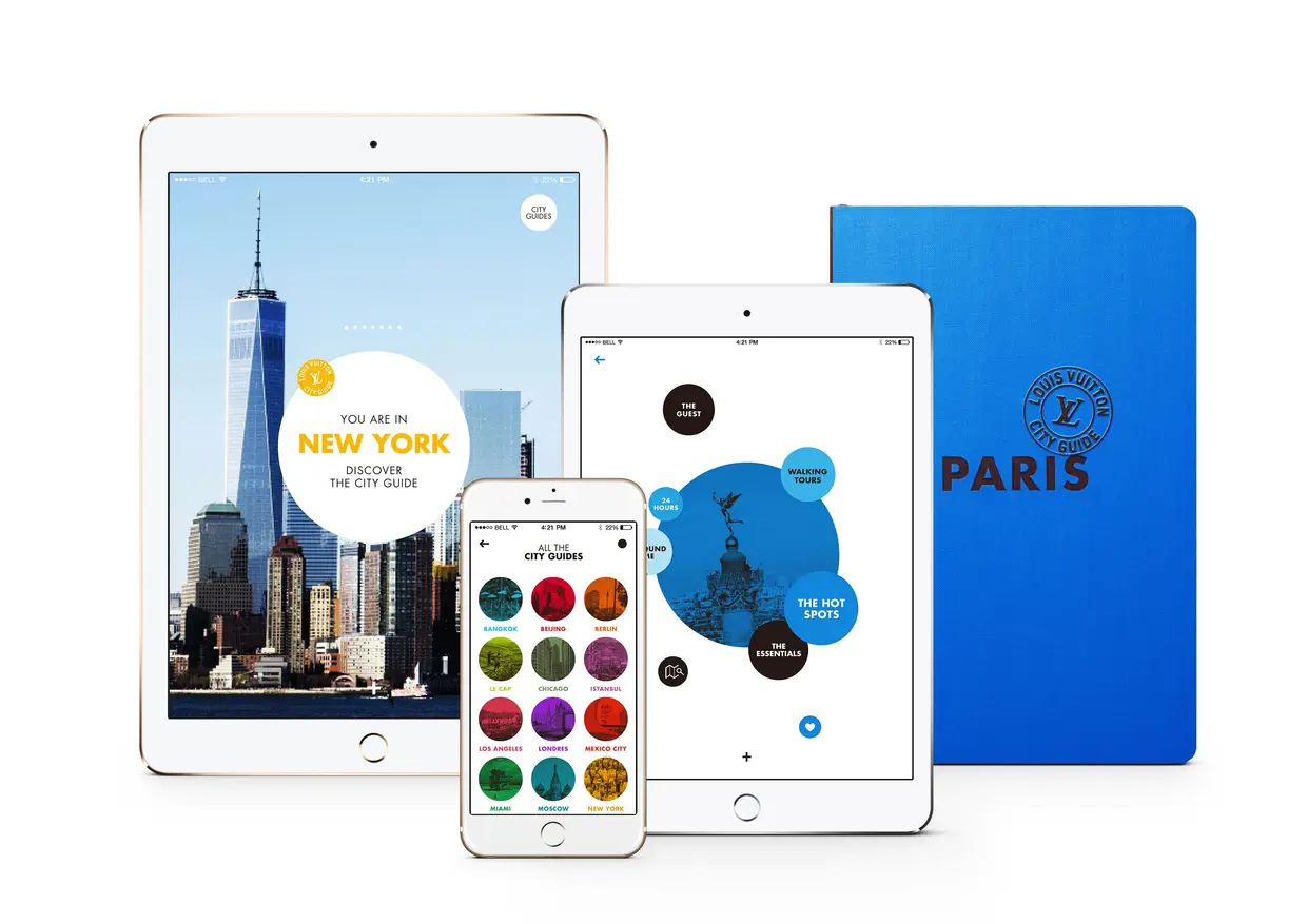 A aplicação móvel está disponível em francês, inglês e chinês (7 cidades) na App Store, por €9,99. A versão digital do City Guide de Paris é gratuita, já a de Xangai pode ser descarregada sem custos entre novembro e fevereiro de 2019