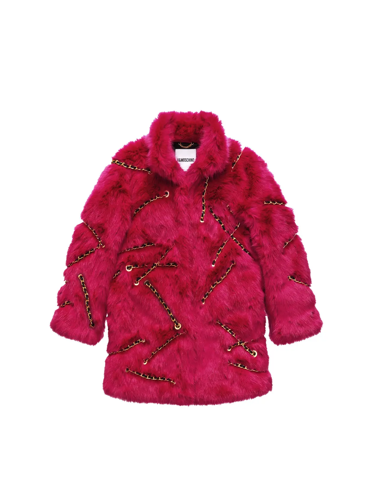 Casaco comprido pele sintético, €199