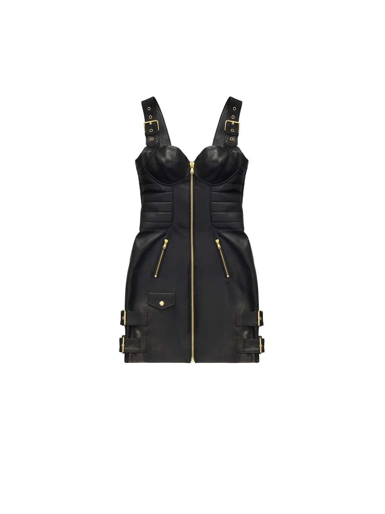Vestido em pele, €299
