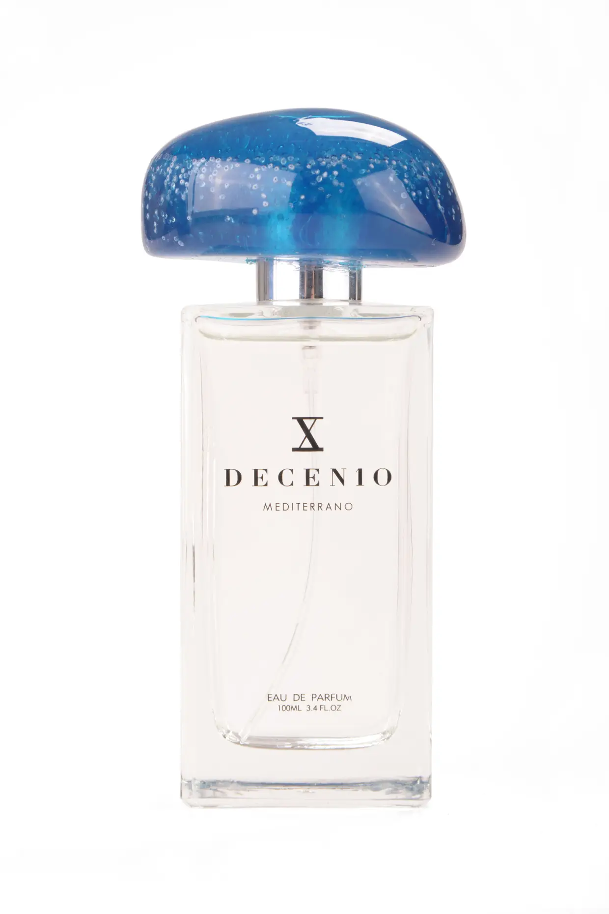 Cobalt Sea, um perfume amadeirado aromático com notas de topo de laranja e limão siciliano, Decenio, €49,95