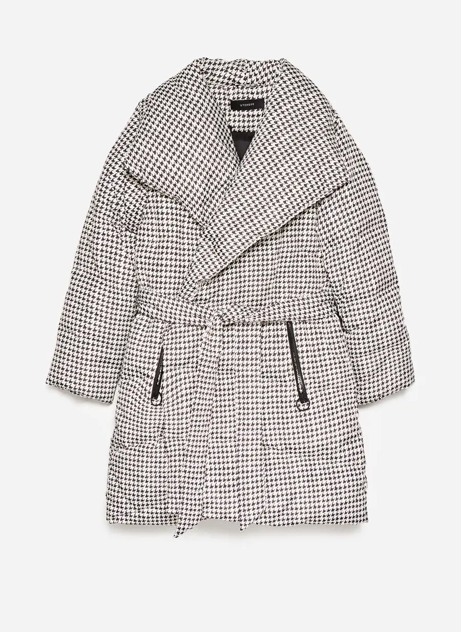 Com padrão Pé de Galo, Uterqüe, €179