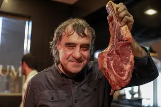 Imanol Jaca, um dos maiores especialistas em carne bovina, é o responsável pela seleção dos animais