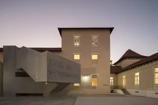 A Casa da Arquitetura, obra do arquiteto Guilherme Machado Vaz, inaugurou em 17 de novembro de 2017