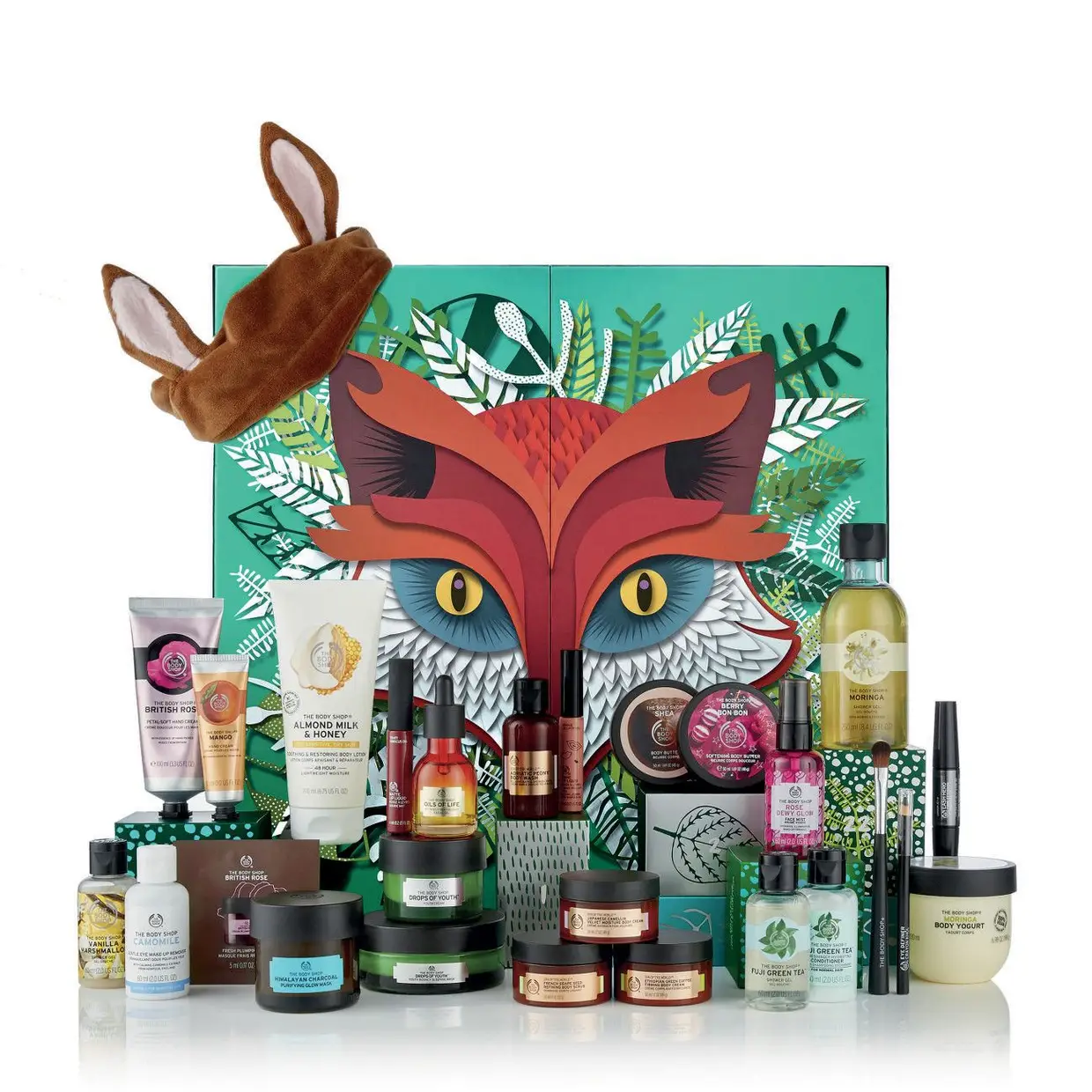 Com 25 surpresas, este é o maior dos calendários do advento da The Body Shop, €140