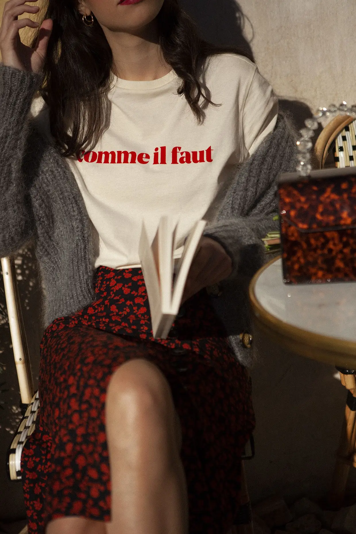 T-shirt Comme il faut, Le Mot, €39